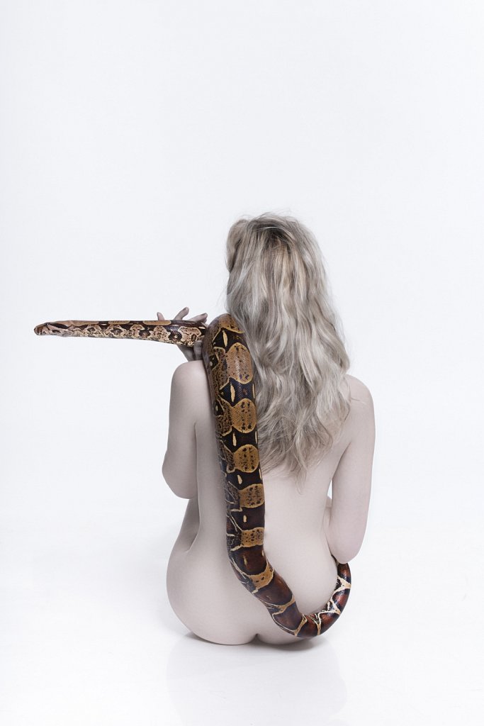 Beauty and the snake